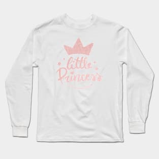 pink sparkles Princess for girls kids and adults Long Sleeve T-Shirt